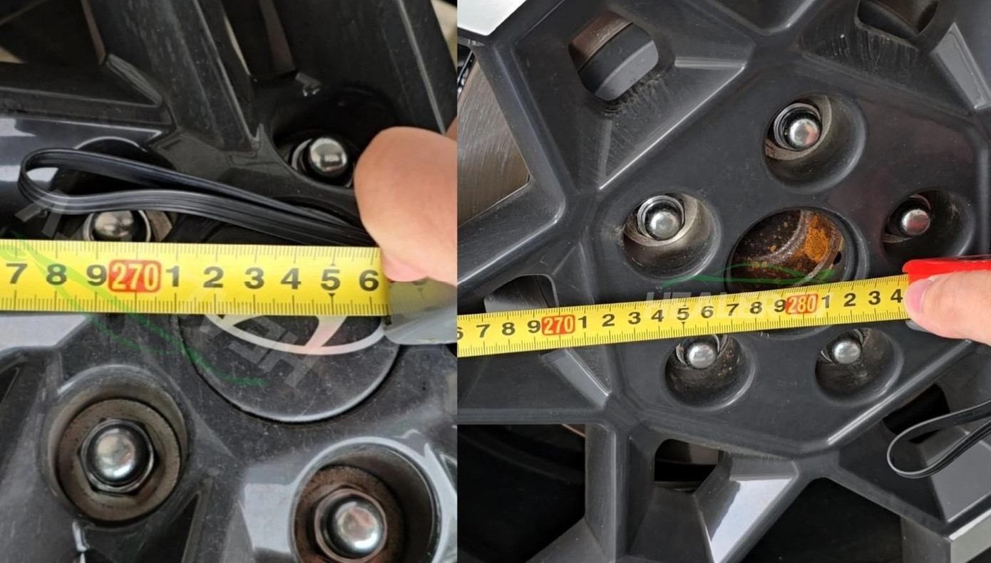 Thông số trục cơ sở nguyên mẫu thử nghiệm Hyundai Tucson đời mới