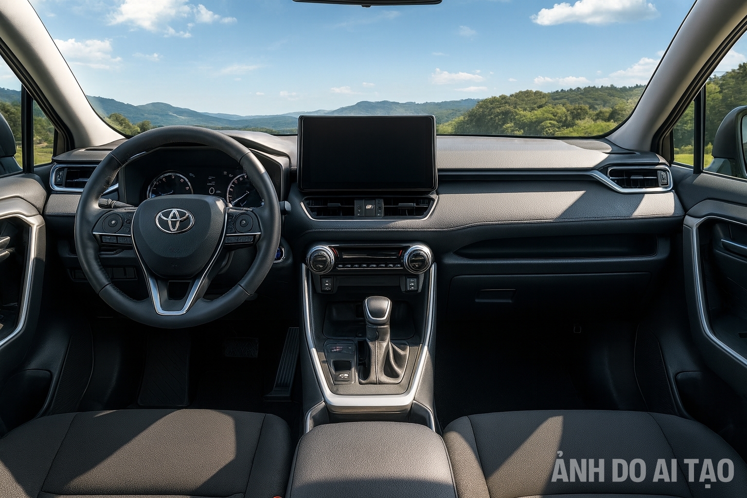 Nội thất Toyota Hilux dự kiến
