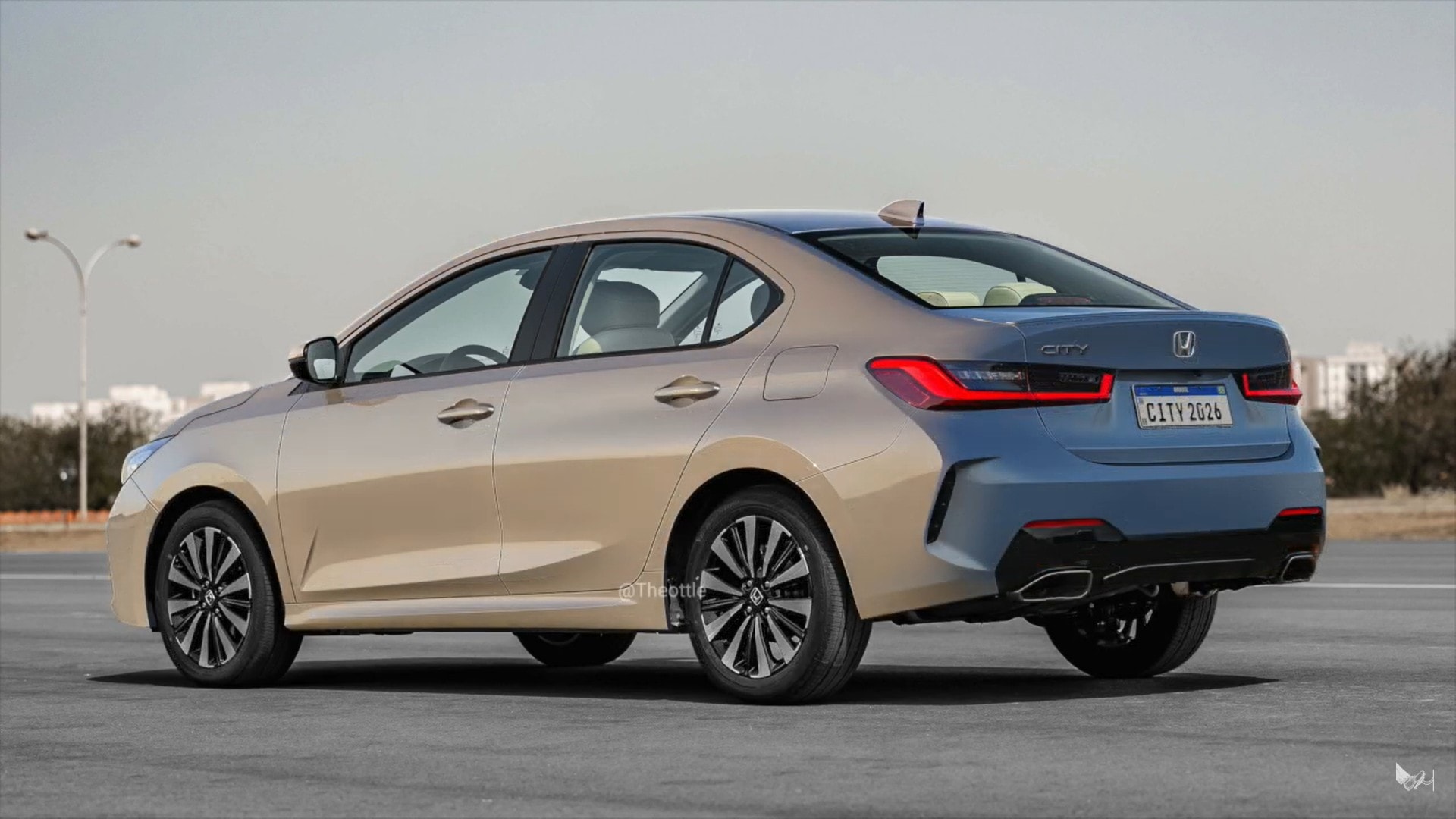 Thiết kế bờ hông và đèn hậu kiểu BMW