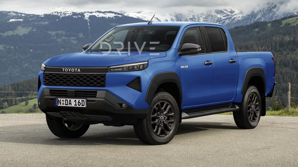 Hình ảnh CGI Toyota Hilux mới
