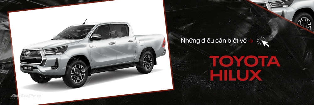 Hilux cạnh tranh trên thị trường bán tải Việt Nam