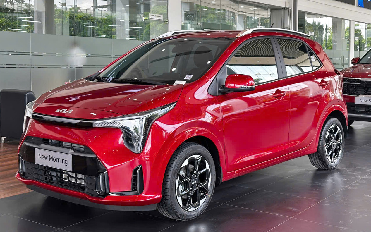 Ảnh thực tế xe Kia Morning GT-Line