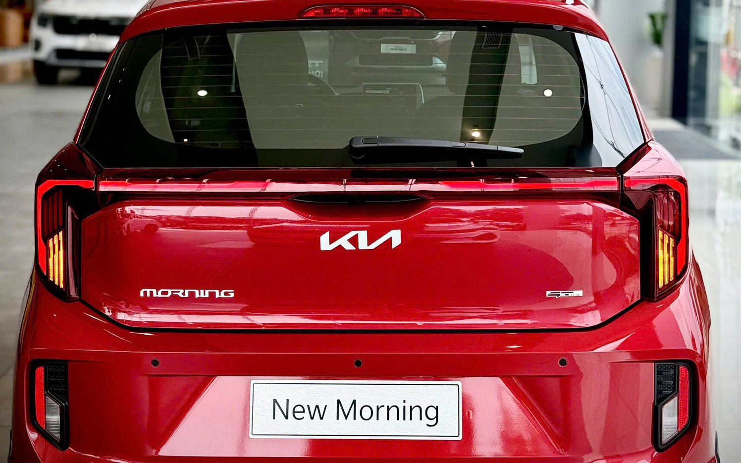 Ghế bọc da sang trọng của Kia Morning GT-Line