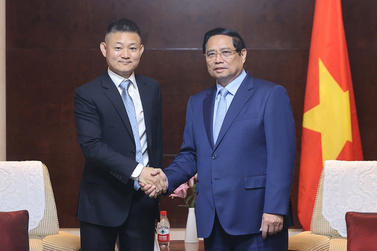Thủ tướng gặp gỡ lãnh đạo tập đoàn Yadea