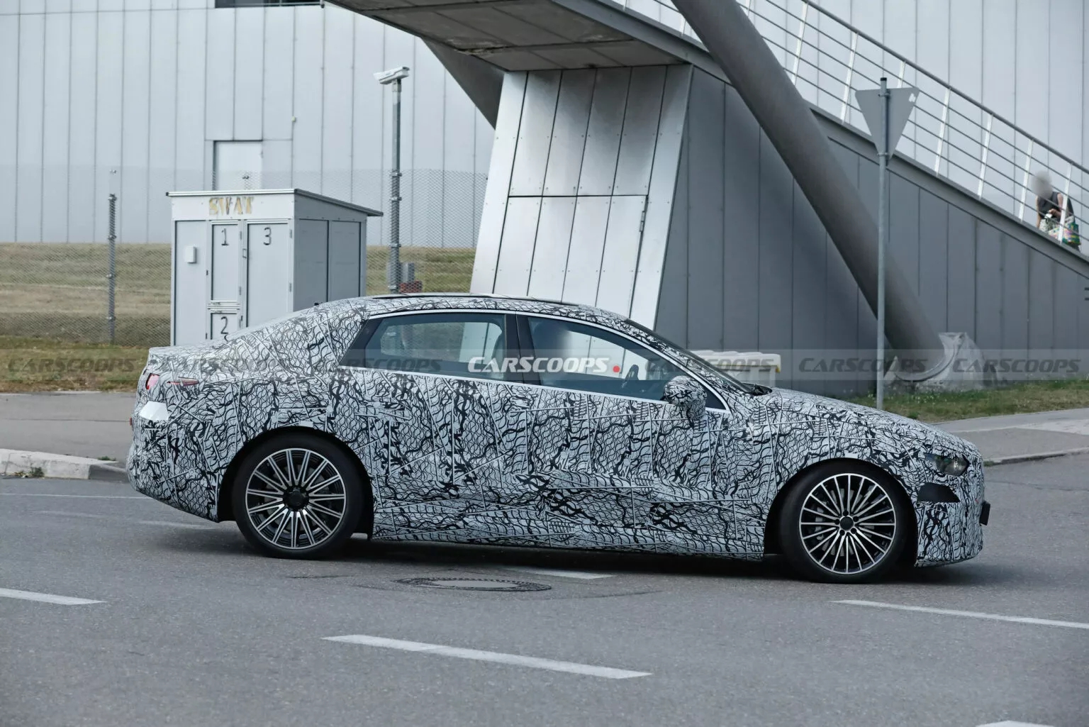 Ảnh thử nghiệm thực tế của C-Class đời mới