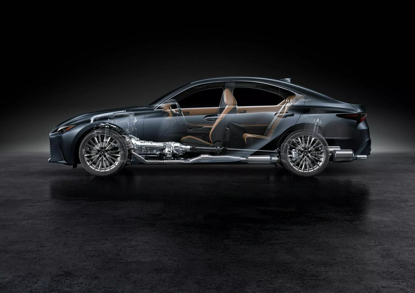 Khung gầm và hệ thống lái xe Lexus IS