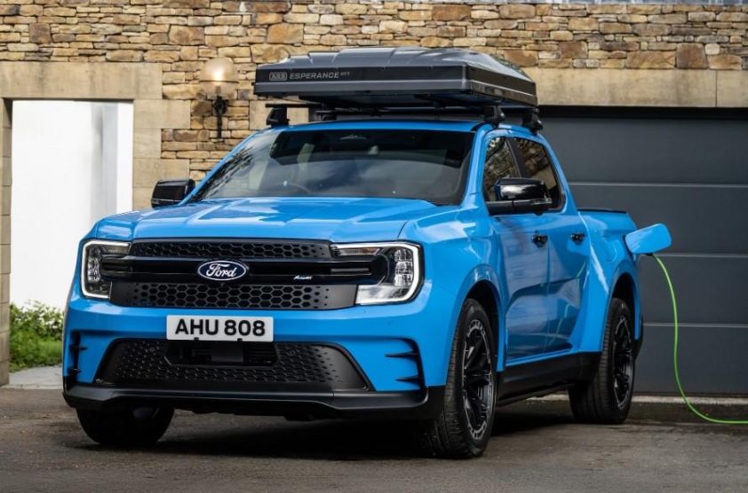 Ford Ranger MS-RT PHEV với thiết kế widebody hầm hố Ford Ranger MS-RT PHEV widebody mạnh mẽ