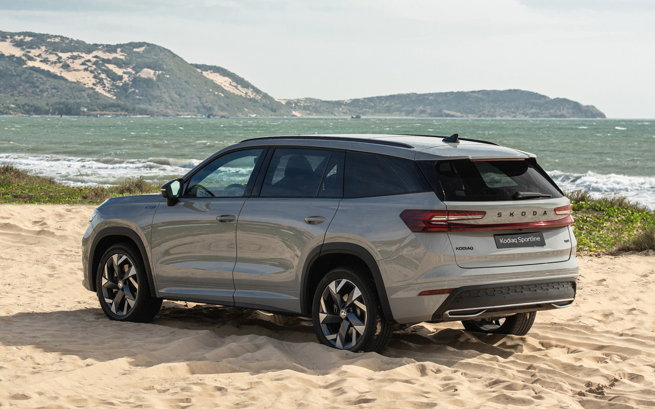 So sánh thiết kế ngoại thất Skoda Kodiaq