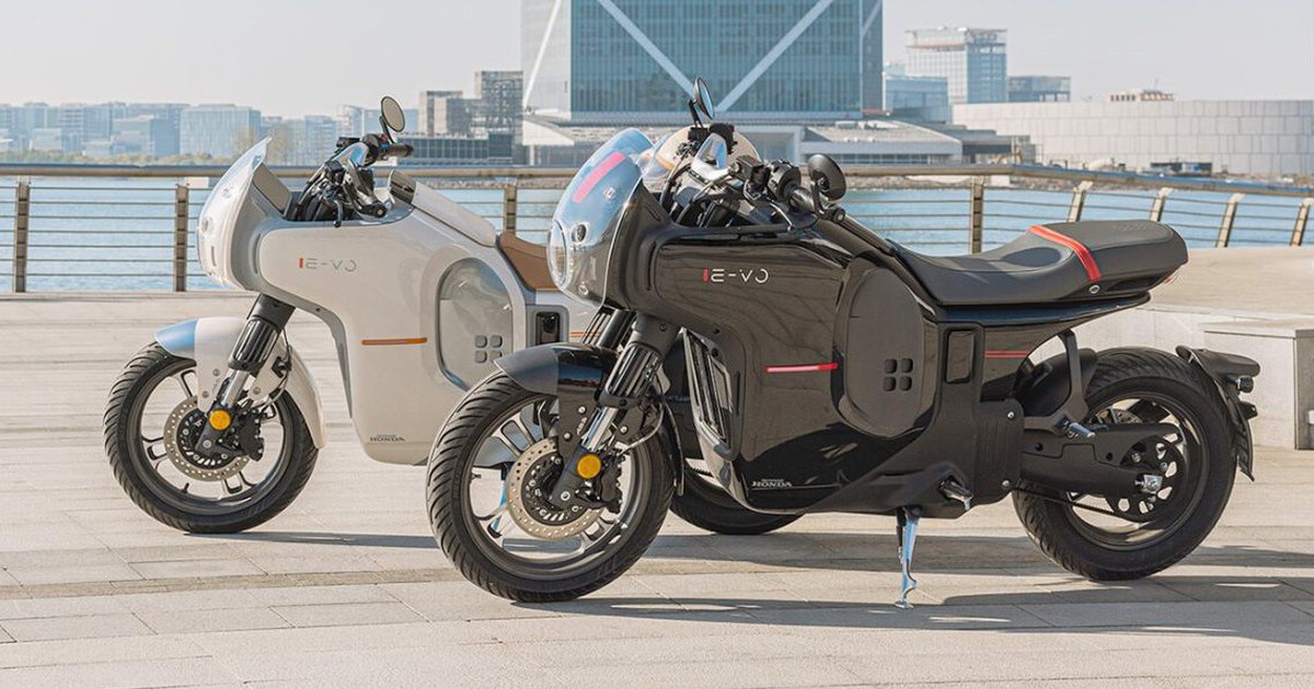 Honda E-VO thiết kế Cafe Racer