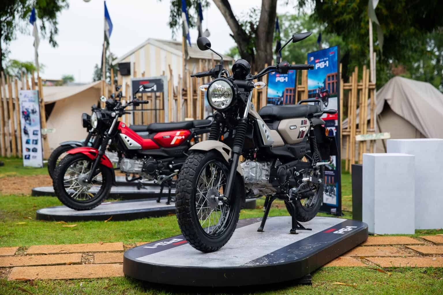 Phanh đĩa trước lớn hơn trên Yamaha PG-1 mới