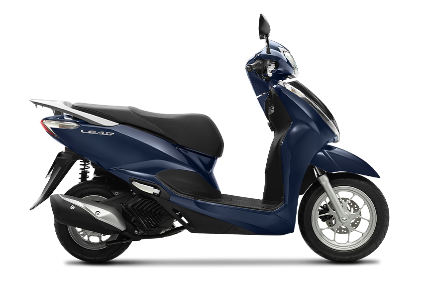 Cốp xe rộng chứa mũ bảo hiểm và đồ dùng