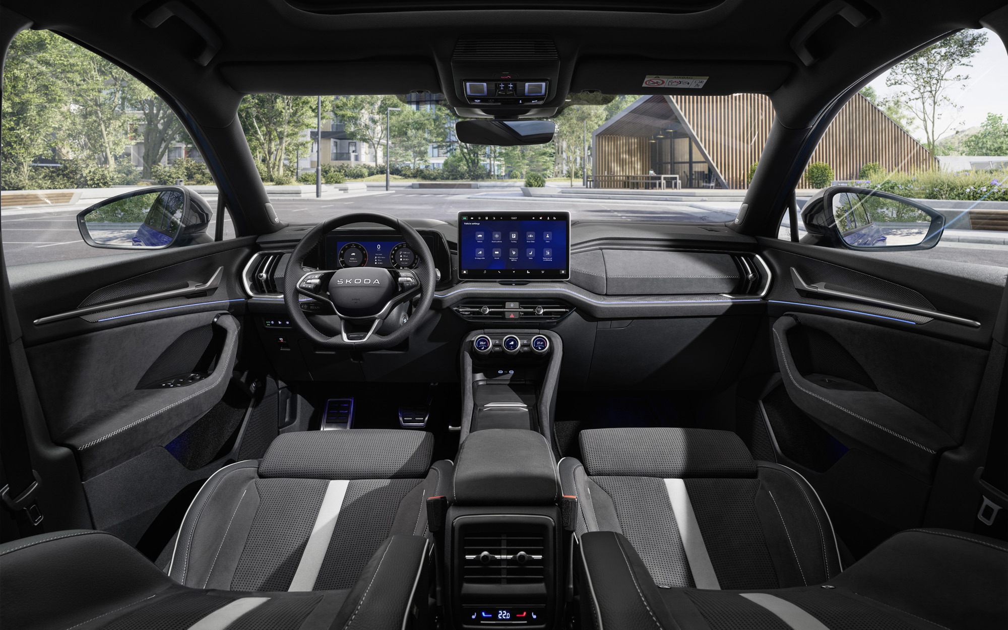 Nội thất Skoda Kodiaq