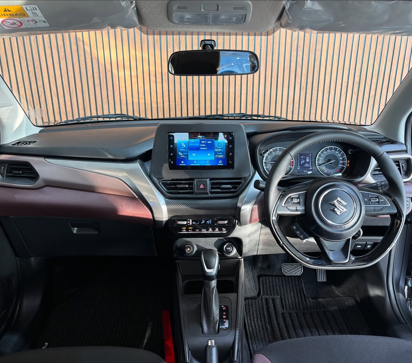 Nội thất rộng rãi của Suzuki Fronx