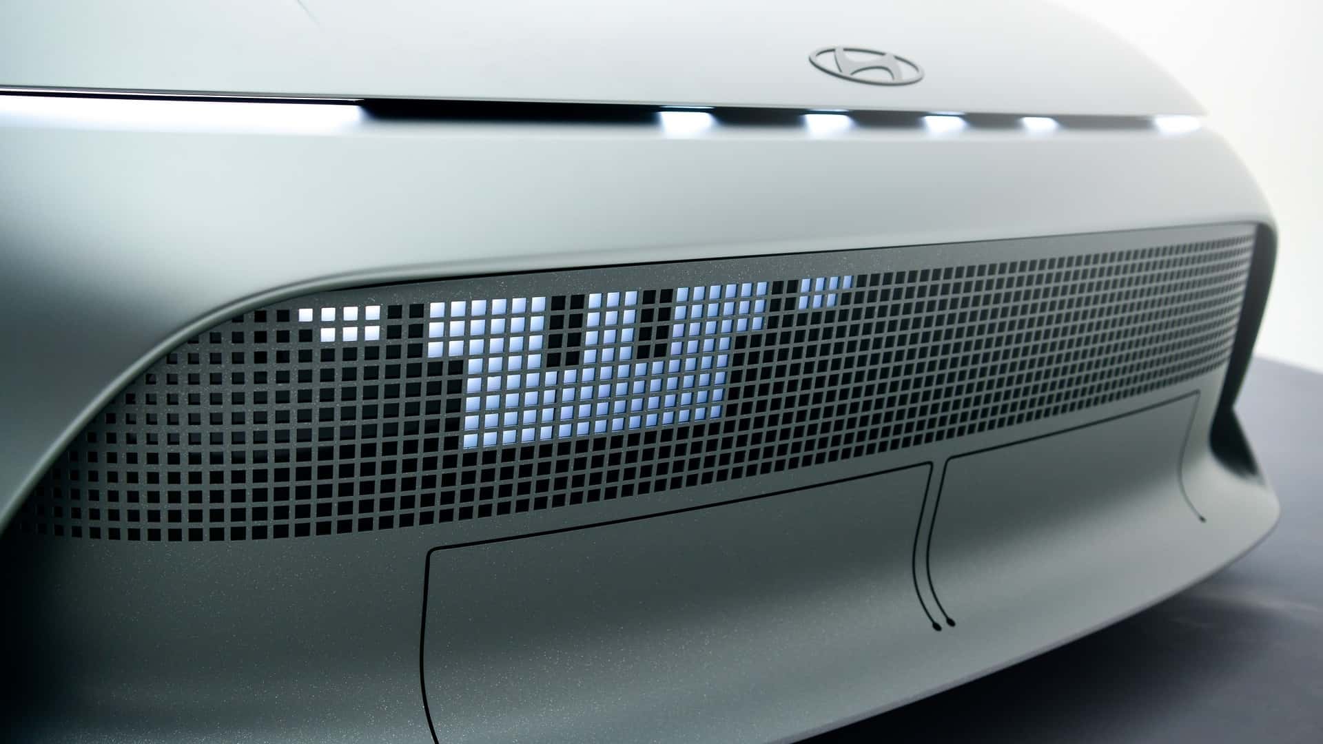 Mẫu concept mới của Hyundai vẫn lấy công nghệ LED làm điểm nhấn Concept mới Hyundai với công nghệ LED