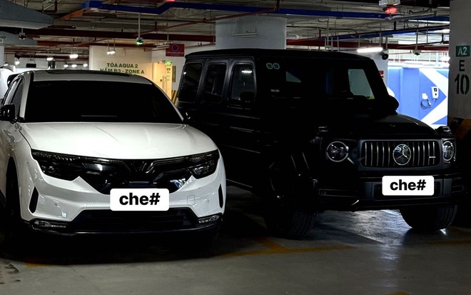 Hai chiếc xe trong bài chia sẻ
