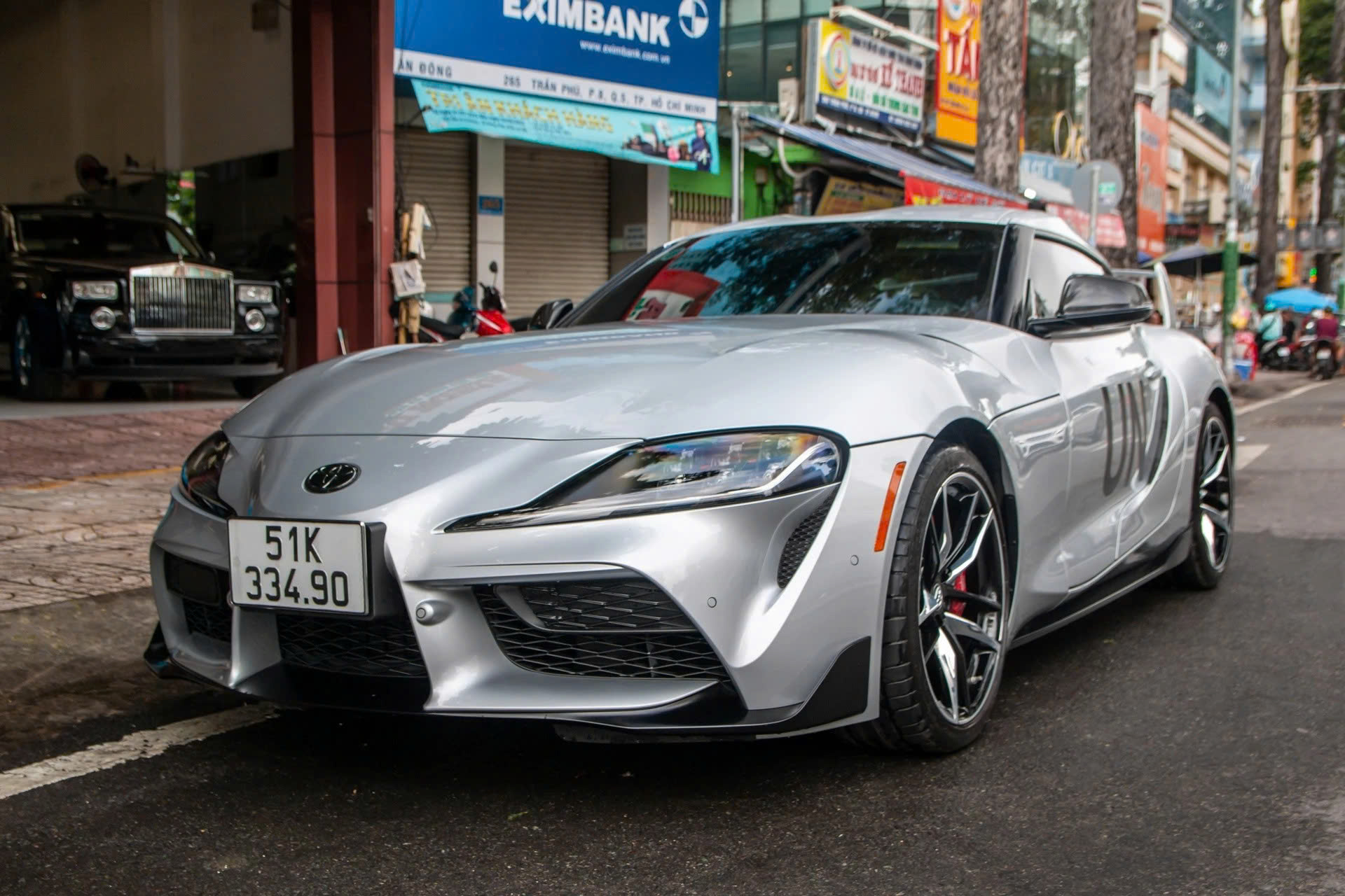 Một chiếc Toyota Supra tại Việt Nam