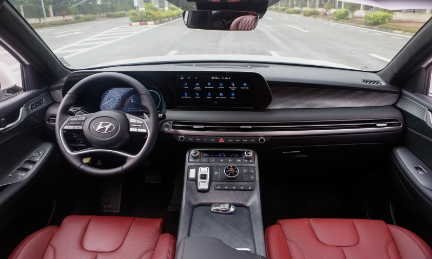 Khoang lái hiện đại Hyundai Palisade