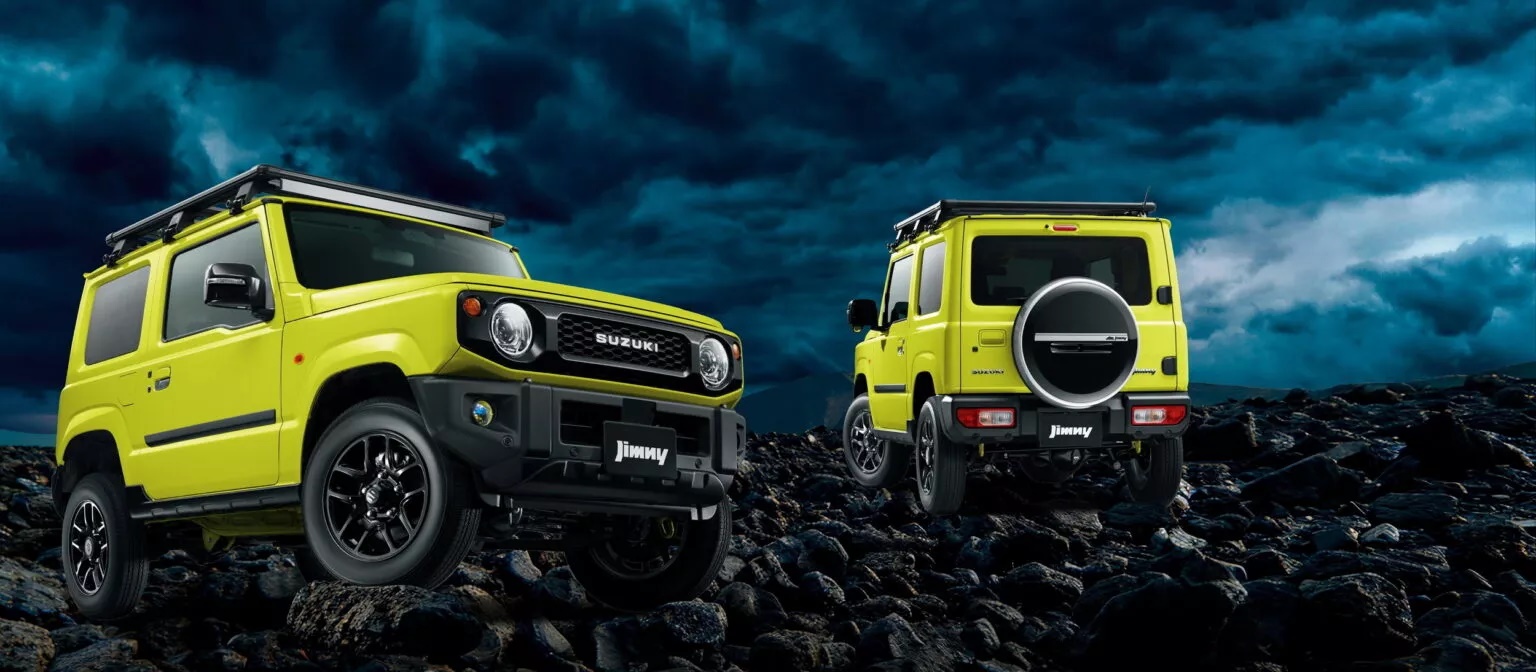 Màn hình giải trí mới của Jimny