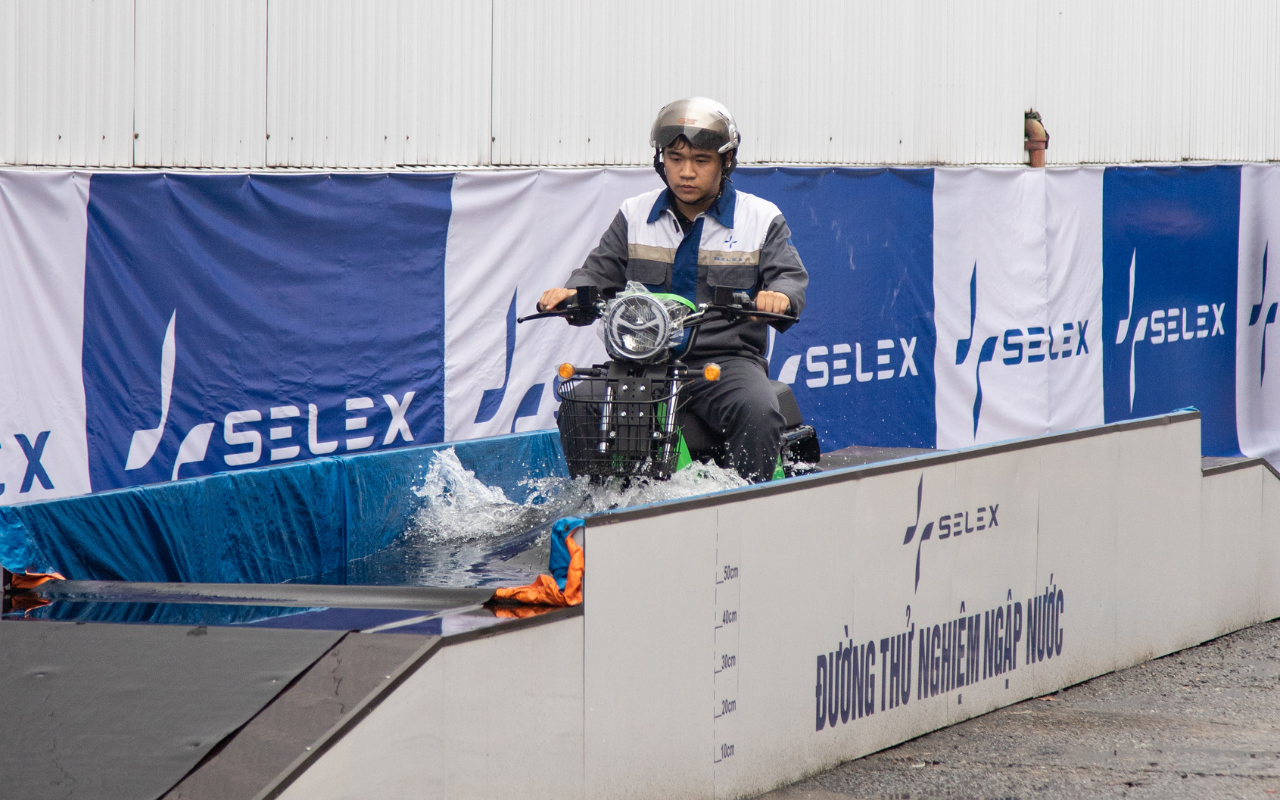 Tiêu chuẩn chống nước IP67 của Selex Camel