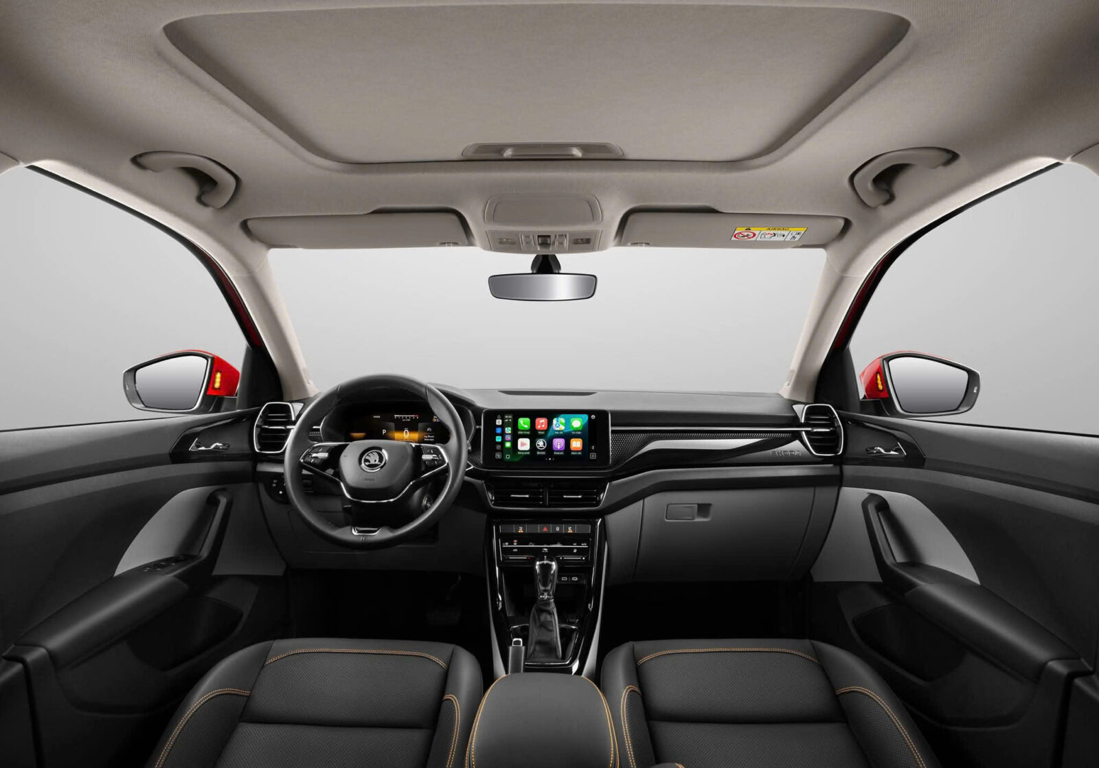 Không gian nội thất rộng rãi của Skoda Kushaq