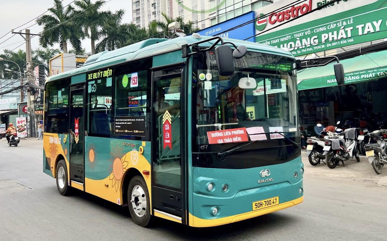 Xe buýt điện tại TP.HCM
