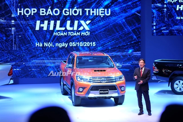 Toyota Hilux thế hệ mới ra mắt tại Việt Nam Toyota Hilux thế hệ mới ra mắt tại Việt Nam