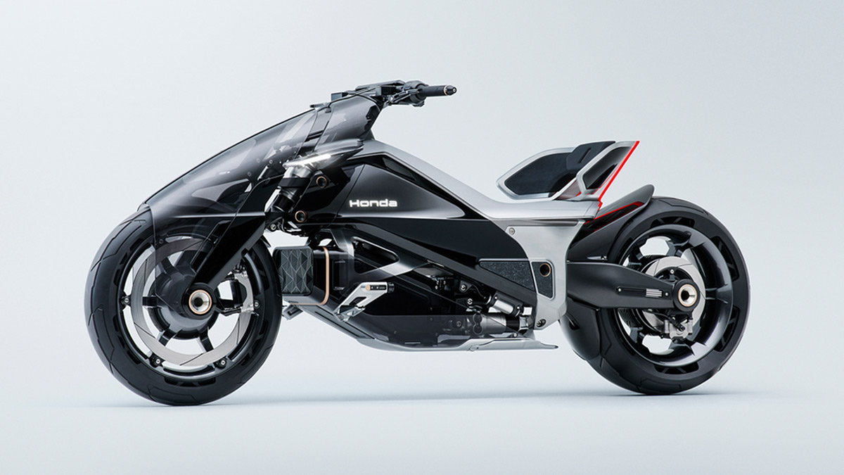 Mẫu xe máy điện ý tưởng Honda EV Outlier Concept. Honda EV Outlier Concept