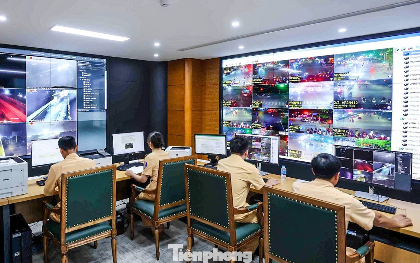 Xử lý vi phạm qua hệ thống trung tâm chỉ huy