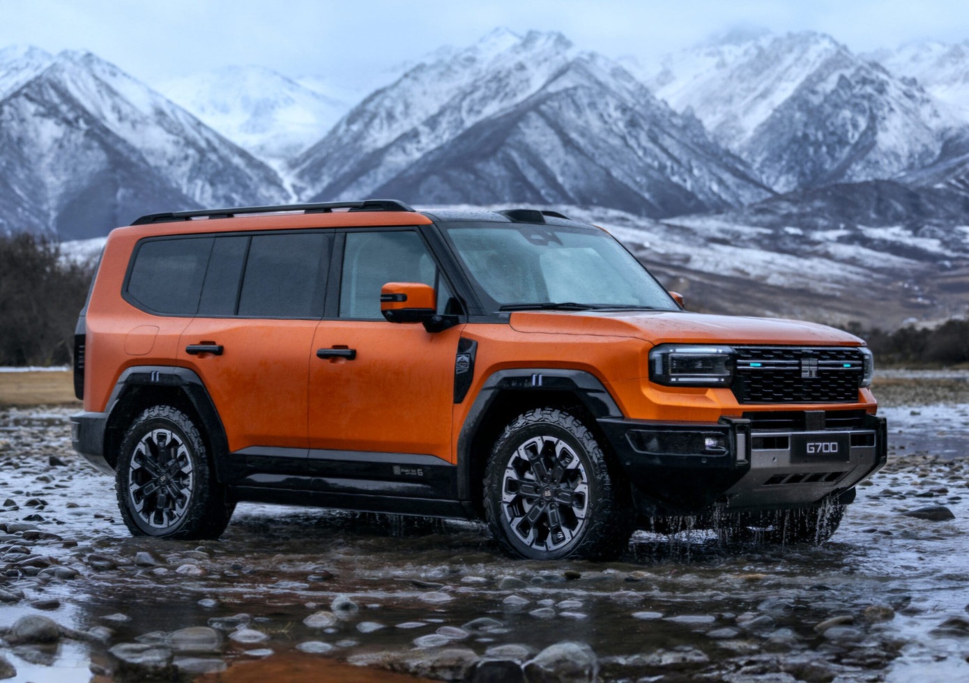 SUV Jetour Zongheng G700 thiết kế hộp vuông