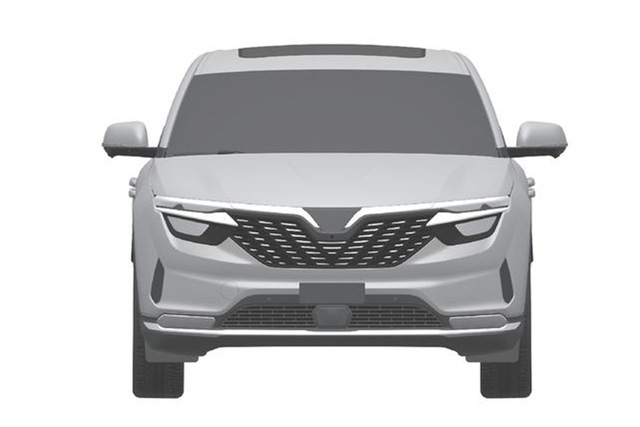 Thiết kế công nghiệp của VF 8 Bản đăng ký thiết kế VinFast VF 8