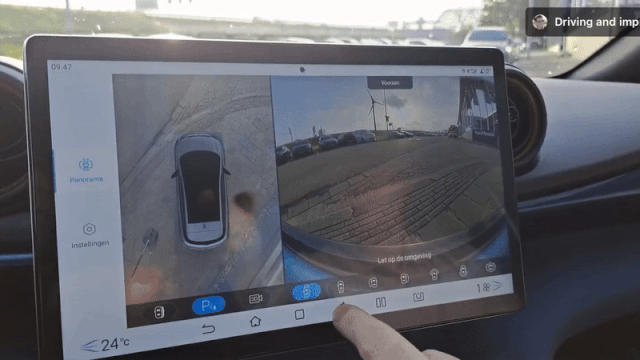 Màn hình xoay là tính năng độc đáo trên xe BYD