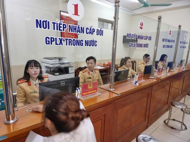 Biểu đồ quy trình cấp GPLX