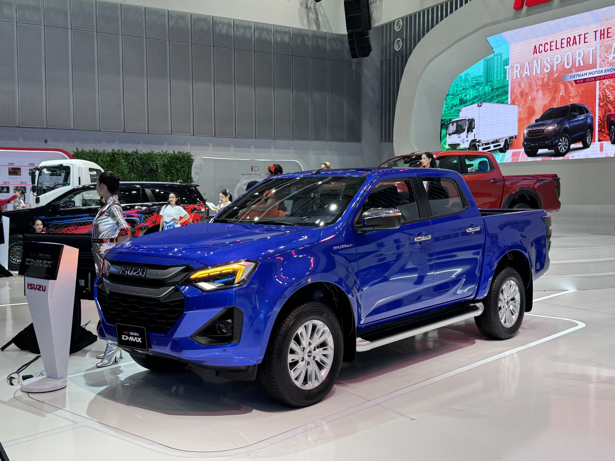 Mẫu xe bán tải D-Max của Isuzu