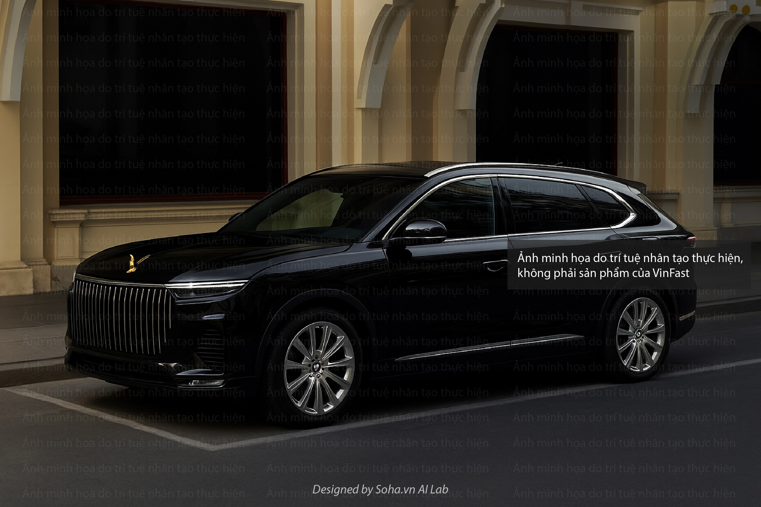 Mô phỏng trí tuệ nhân tạo xe hạng sang dựa trên VF 8 AI mô phỏng xe hạng sang trục cơ sở dài