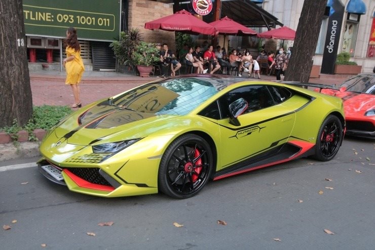 Lamborghini Huracan LP610-4 Siêu xe Lamborghini Huracan LP610-4 của chồng Đoàn Di Băng