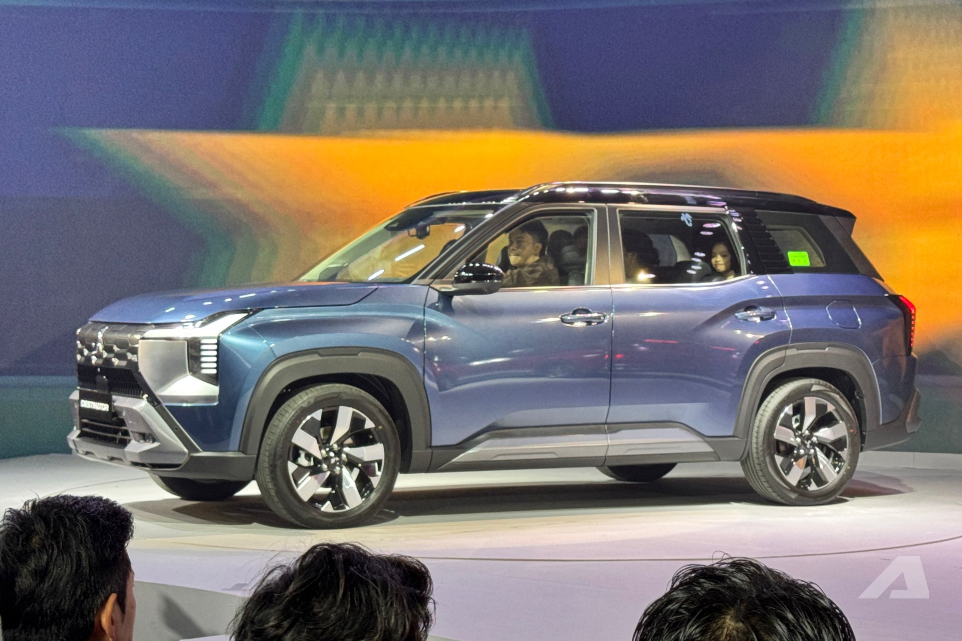 Thiết kế xe có điểm tương tự Xforce nhưng kích thước lớn hơn Ngoại thất Mitsubishi Destinator tương tự Xforce