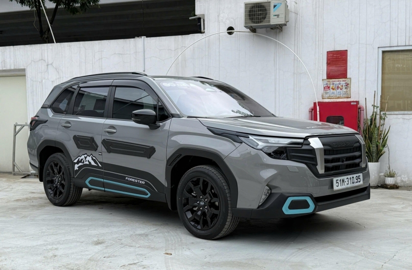 Subaru Forester 2026 thiết kế hiện đại với lưới tản nhiệt mới