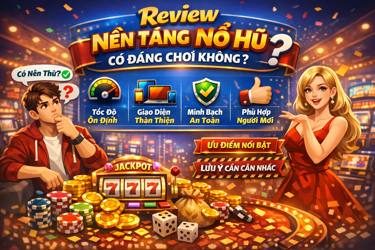 Đánh giá nền tảng nổ hũ